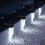 Lampada solare da parete per esterni, impermeabile, a LED, per recinzione, 1 pezzo 8
