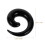 Spiral Ear Taper Expander Black 8 pcs 14G-00G 5