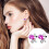 Ensemble collier et boucles d'oreilles papillon Moon Splash 5