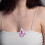 Agate Sheet Pendants Natural DIY Necklace 20pcs 5