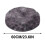 WIZUTIZ Rund Matta Fluffig Shag 61 cm 2