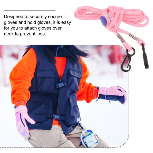 Glove Lanyard Nylon Portable Strap for Securing Gloves 1