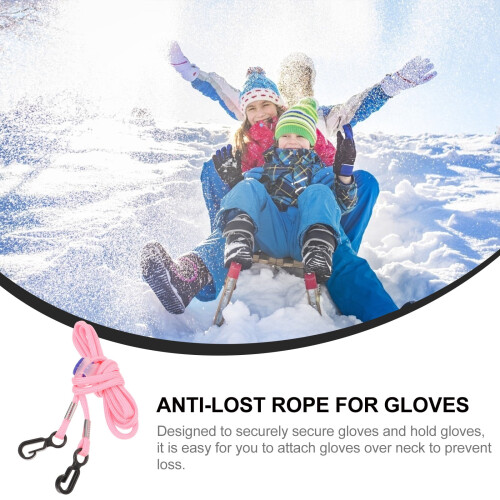 Glove Lanyard Nylon Portable Strap for Securing Gloves 2