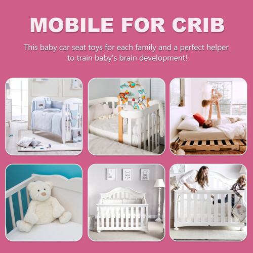 Support mobile pour berceau avec clochette, 1 pièce 2