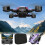 Mini drone FPV dobrável com câmera 4K e controle remoto. 8