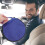 Portable CD case storage pouch with disc capacity 2