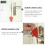 Security Door Lock Bolt Smart Toddler Travel Red 3
