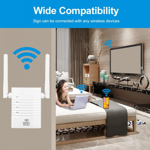 Prettyui5G WiFi-bereikverlenger 750 Mbps 1