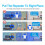 Prettyui5G WiFi-bereikverlenger 750 Mbps 6