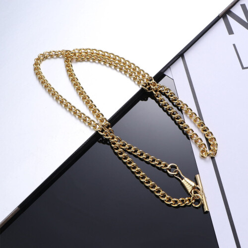 Golden Pocket Watch Chain Holder 65cm 2