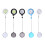 Badge Reel Pocket Watch Retractable Clip 1pc 5