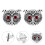 Copper Owl Cufflinks for Men 1 Pair 5