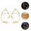 Øremanchetter uden piercing Clip-on øreringe Fantasy Cosplay Wrap 4
