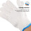 Work Gloves for Pruning - Cotton, Universal Fit, 12 Pairs 5