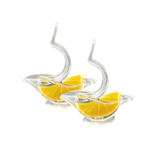 Lemon Juice Extractor Bird Shape Clear Mini 1