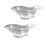 Lemon Juice Extractor Bird Shape Clear Mini 4