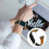 Slim cowhide leather watch strap for Versa 3 6