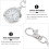 Round Pocket Watch for Nurses 2 pcs 2