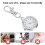 Round Pocket Watch for Nurses 2 pcs 3