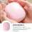 Handwarmer, oplaadbaar via USB, draagbaar, roze 4