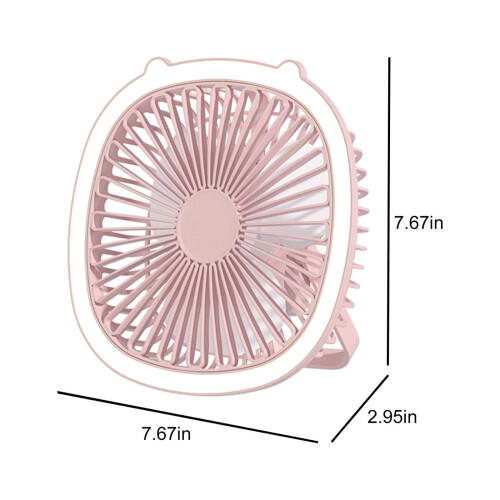 Kayannuo USB oplaadbare plafondventilator met verlichting (1 stuk) 2
