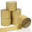 Gold crepe paper streamers for decorations 6 rolls 5