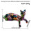 Sculpture de chat graffiti, statue décorative pour étagère 2