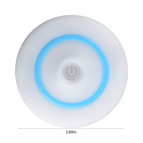 Luz com sensor de clique, fontes duplas e rotação de 360 2