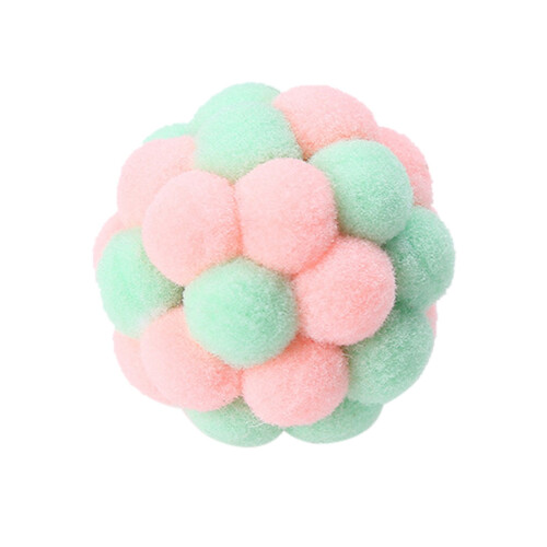 Cat Toy Balls Jingle Bell Pom Pom 6 Pack 1