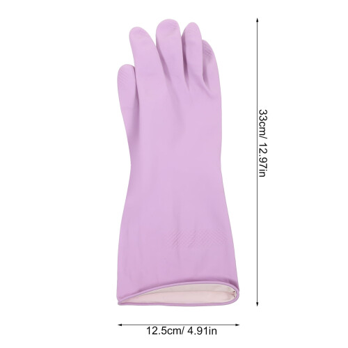 Cleaning Gloves Reusable Kitchen Dishwashing 2 Pairs 1