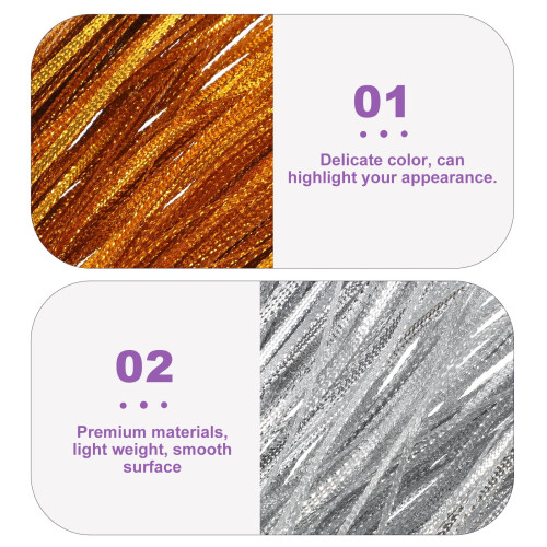 Haarstrickseile DIY-Zubehör 100 m2 Sets 1