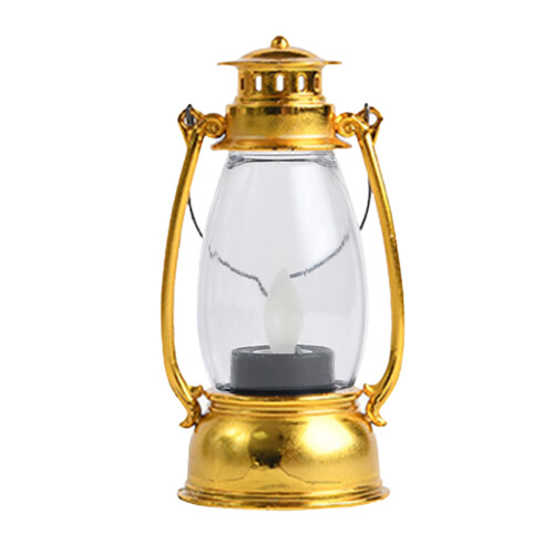LED-Kerzenlaterne mit flackernder Flamme 1