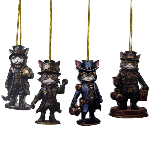 Halloween Steampunk Resindekoration 1 styck 1