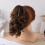 Extensión de coleta rizada con pinza para mujer 4