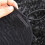 Bonnet en filet noir avec cordon élastique (1 pièce) 2