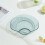 Assiettes multi-usages en plastique transparent pour les collations et 2