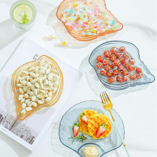 Pratos multiuso transparentes para lanches (6 unidades) 2