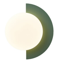 Modern Minimalist Wall Lamp Bedroom Bedside Lamp Living Room Background Wall Lamp Corridor Balcony Stair Lamp Green