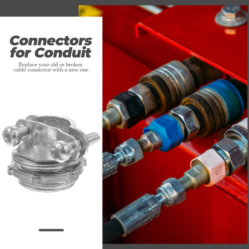 Clemă conector cablu protector de sârmă din aliaj de zinc 2 buc 1