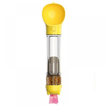 Dog Travel Water Bottle with Bowl Dispenser 1pc