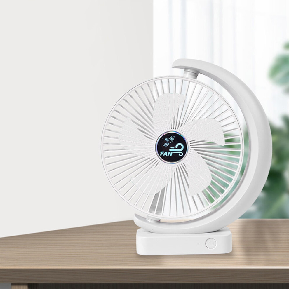 Kiplyki Rechargeable Desk Fan 3-Speed Small Usb Fan 9357860757317