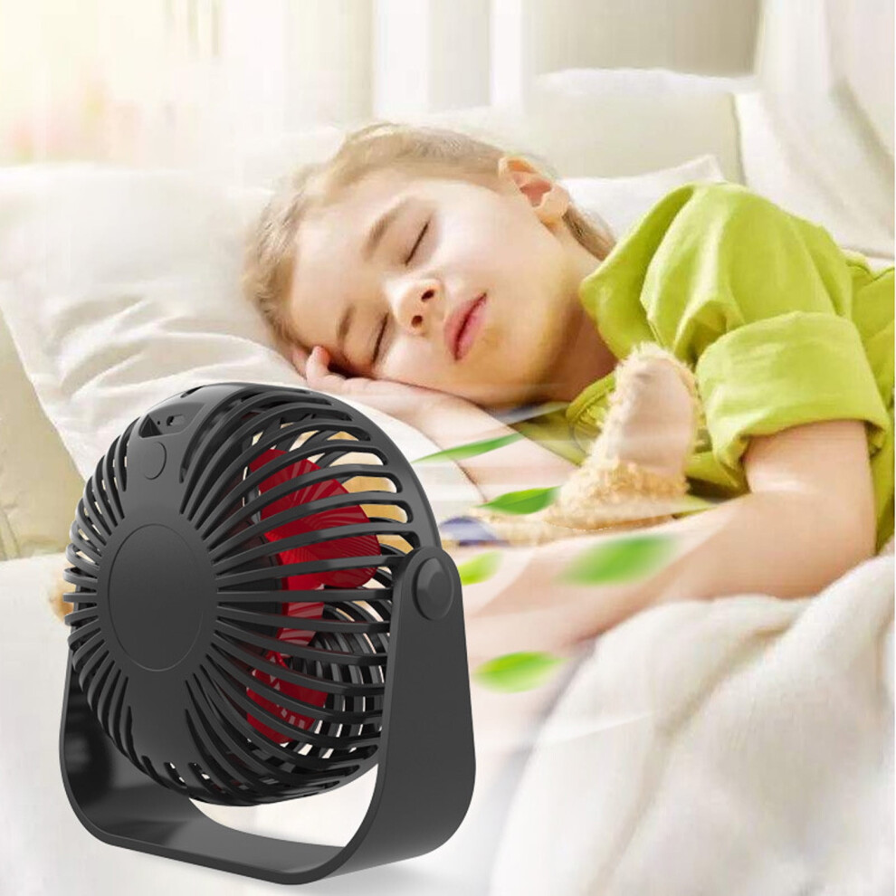 Desktop Fan Rechargeable Quiet Portable Mini Usb Fan 9357860757461