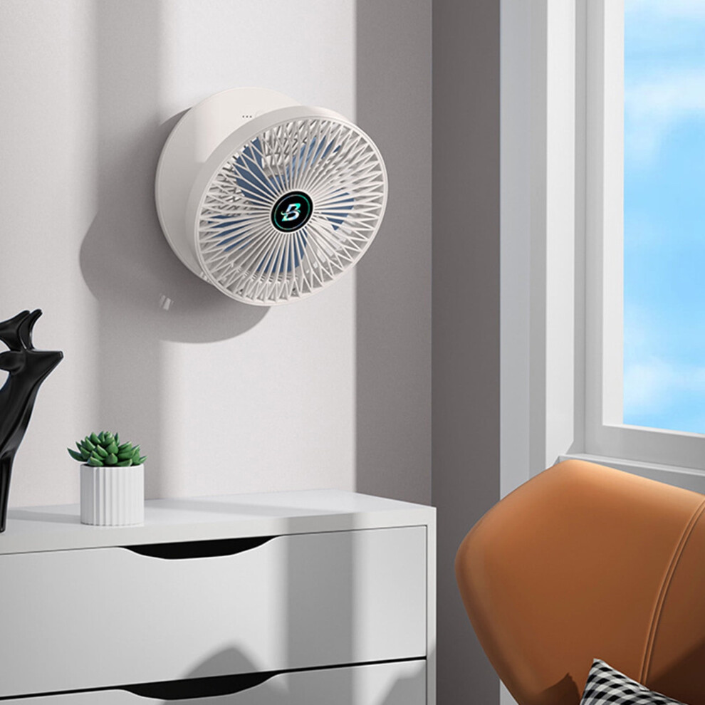 Mini Folding Desk Fan Usb Rechargeable Portable 9357860757614