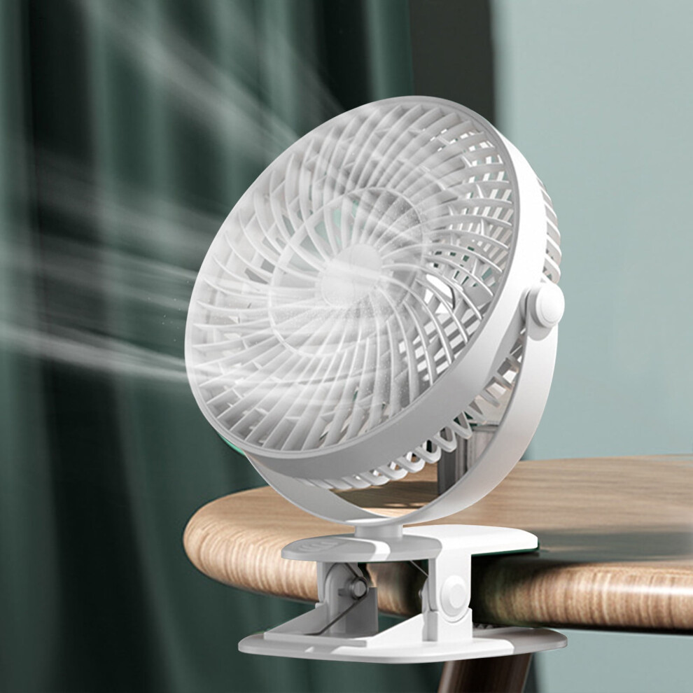 Kiplyki Clip-On Usb Fan With 3 Speeds And Quiet Operation 9357860757515