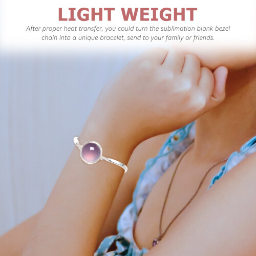 Sublimation Blank Bezel Bracelet 1 Piece 1
