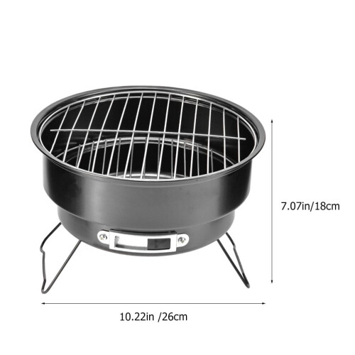 Barbecue portatile a carbone per uso esterno 2