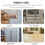 Cabinet Pulls Knobs Single Hole 6 pcs 3