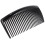 Pieptene lateral din plastic, 27 de dinți, 24 de bucăți, negru 5