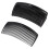Pieptene lateral din plastic, 27 de dinți, 24 de bucăți, negru 3