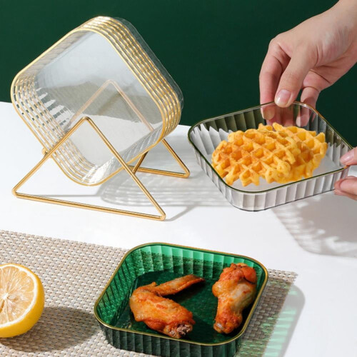 Transparent benunderkop til frugtsnacks 1 stk. 1
